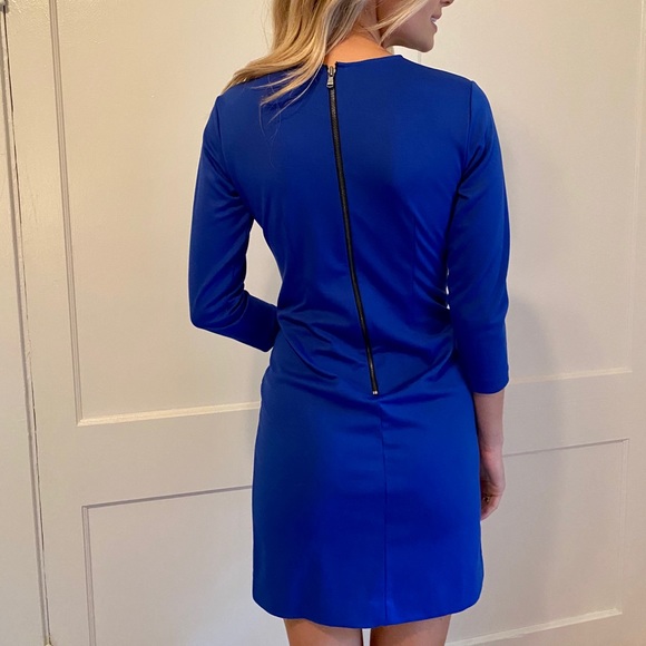 Blue work dress - Picture 2 of 2